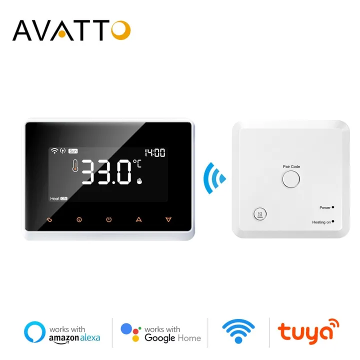 Avatto Wifi Smart Thermostat Tuya Rf Wireless Temperature Controller