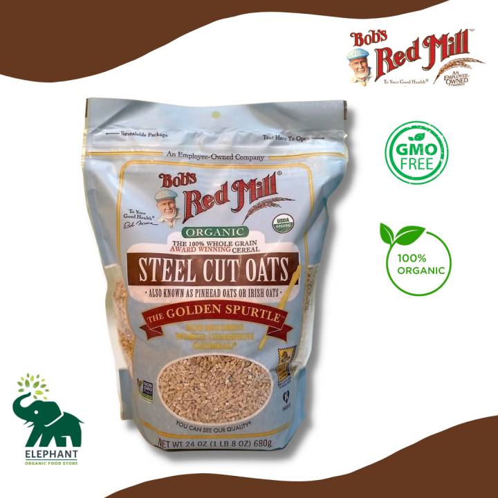 Bob S Red Mill Organic Steel Cut Oats G Oz