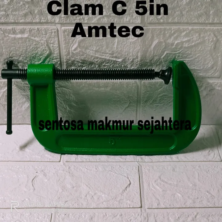 Amtech Klem C Inch Satuan Catok Clamp Penjepit Kayu Catok In Clam