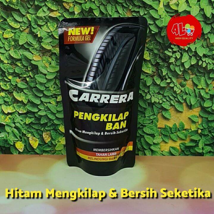 Carrera Pengkilap Ban GEL Motor Mobil Jd Hitam Mengkilap Bersih 200ml