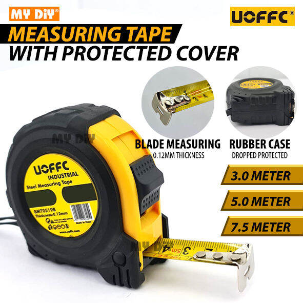 MYDIYHOMEDEPOT UOFFC MEASURING TAPE WITH PROTECTED COVER TALI TAPE