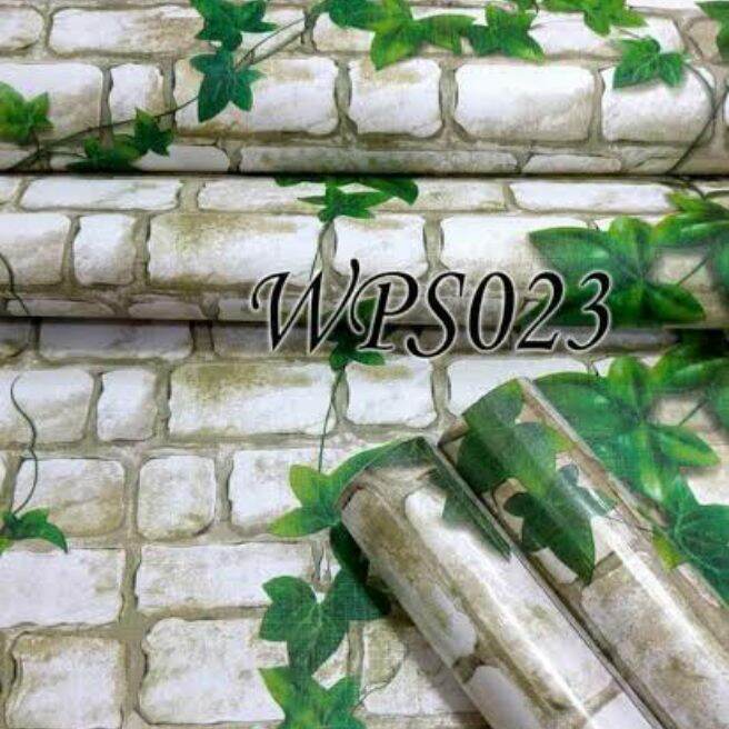 WALLPAPER DINGDING MOTIF DAUN PANJANG 5 M X 45 CM Lazada Indonesia