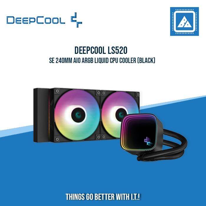 DEEPCOOL LS520 SE 240MM AIO ARGB LIQUID CPU COOLER BLACK Lazada PH