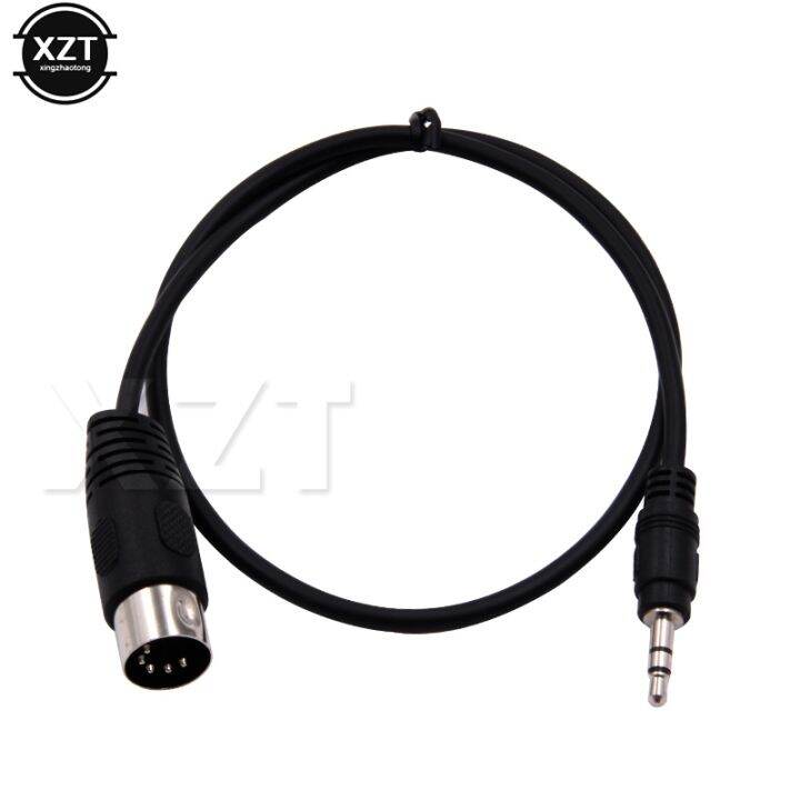 Mm Stereo Jack Audio Cable Din To Pin Midi Male Plug Cm M M