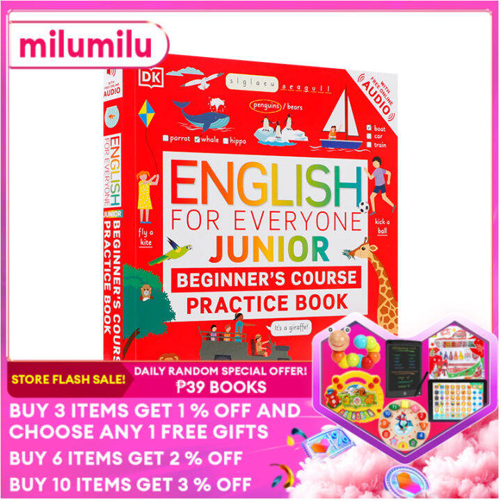 Milu Exercise Book English For Everyone Junior Beginners Course