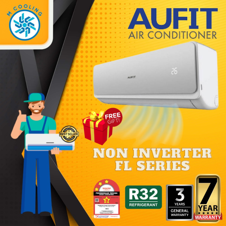 INSTALLATION Aufit Aircond Standard Non Inverter R32 1 0HP 2 5HP