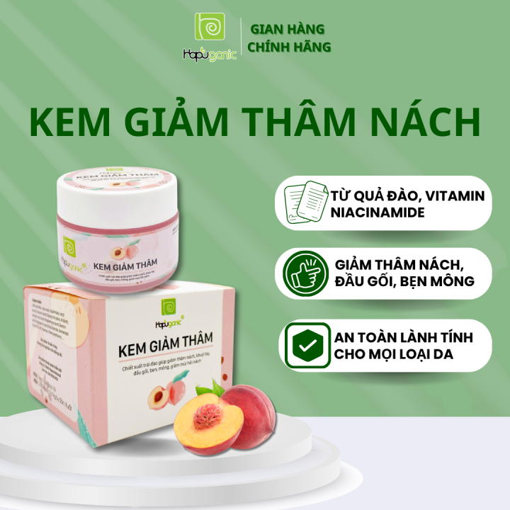 Kem Giảm Thâm Nách Thâm Mông Đầu Gối Khuỷ Tay Hapuganic 50g Lazada vn