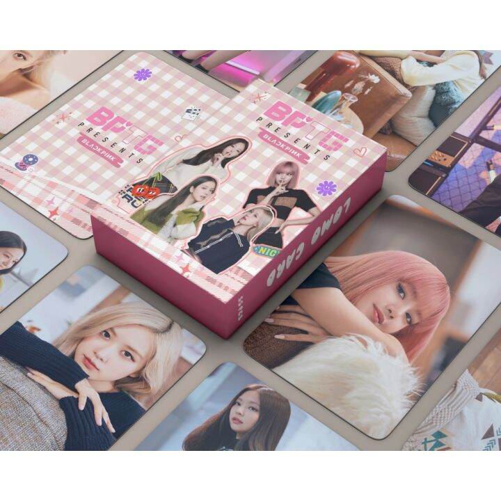 55pcs Set BP BPTG Photo Cards JENNIE ROSE LISA JISOO Korea Album HD