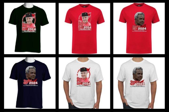 Kaos Ganjar Pranowo Gaspol Gp Lazada Indonesia