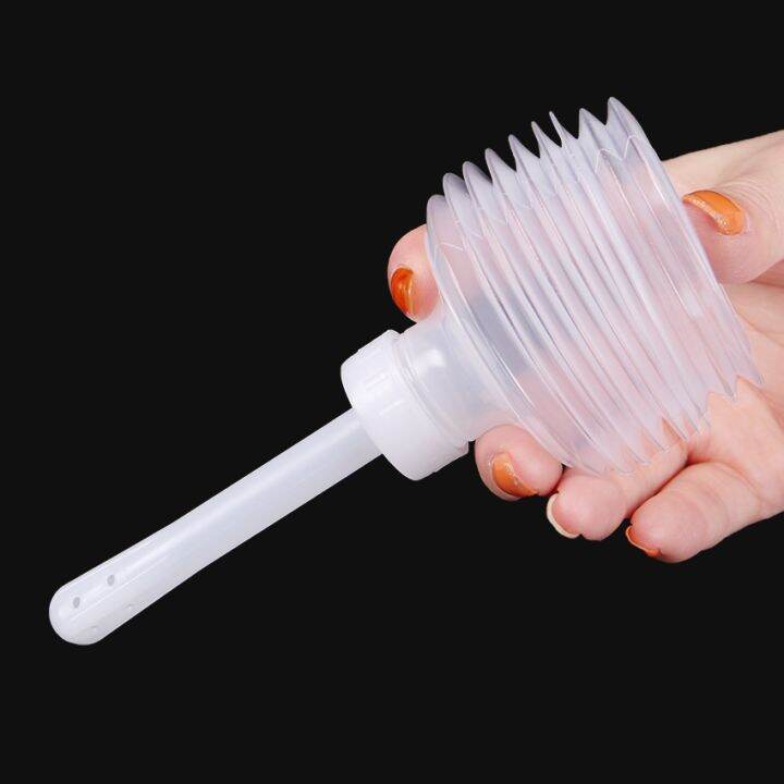 CW 1PC Enema Rectal Syringe Vaginal Rinse Plug Anal Shower Cleaner