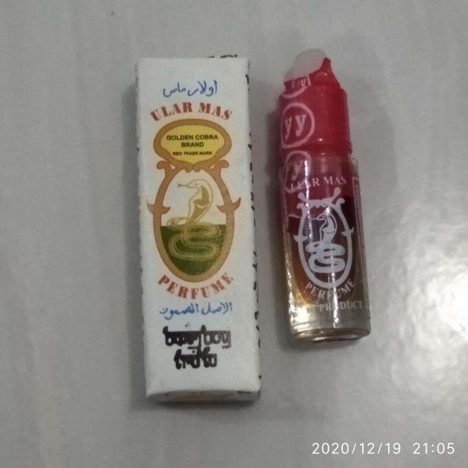 Minyak Kobra Parfum Cap Ular Mas Non Alkohol Original Minyak Wangi