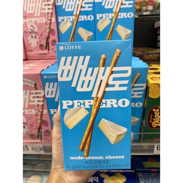 Lotte Pepero Stick Nude Cream Cheese เปเปอรโร สอดไสครมชส Lazada co th