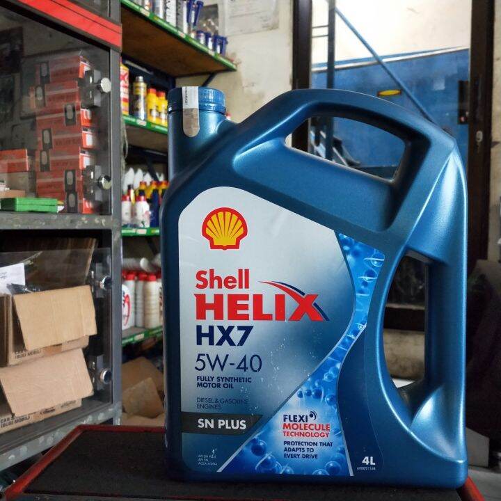 Oli Shell Hx Plus W Plus Galon Liter Oli Mobil Bensin Oli Mobil