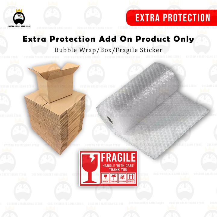 Extra Protection Bubble Wrap Box Packaging Lazada