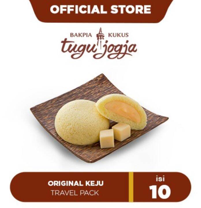 Bakpia Kukus Tugu Jogja Original Keju Travel Pack Lazada Indonesia