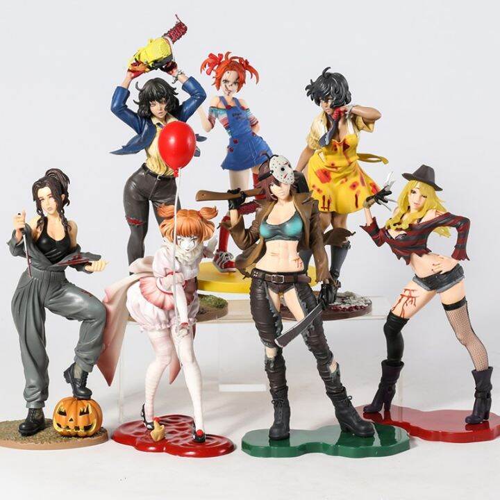 Horror Bishoujo Statue Halloween Michael Myers Freddy Krueger Jason