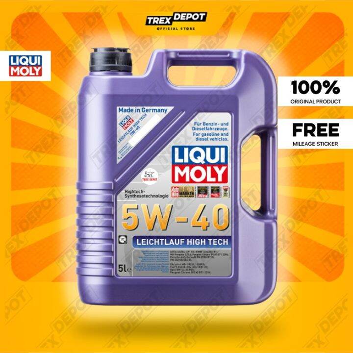 Liqui Moly Leichtlauf High Tech Hydrocrack Engine Oil W L Lazada