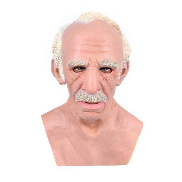 Big Sales R M Online Mall Realistic Latex Old Man Male Disguise