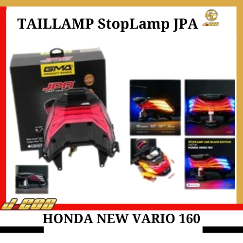 HONDA NEW VARIO 160 CLICK 160 TAILLAMP Stoplamp JPA Lampu Stop Belakang