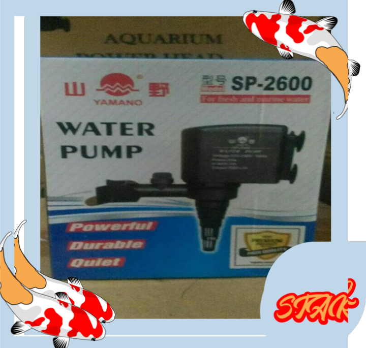 AQUARIUM Pompa Celup Power Head Yamano SP 2600 Sp2600 Lazada Indonesia