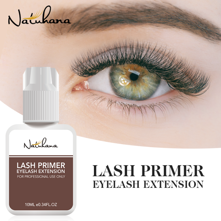 NATUHANA Eyelash Extension Primer สำหรบ Lash Application ขยายเวลากาว