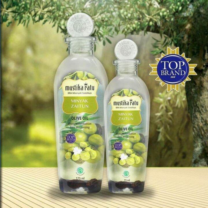 Minyak Zaitun Mustika Ratu 75ml Dan 175ml Original Lazada Indonesia