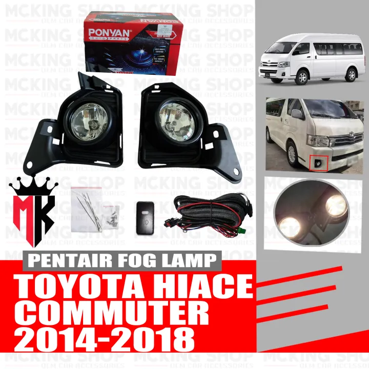 Toyota Hiace Commuter Pentair Fog Light Foglight Fog Lamp