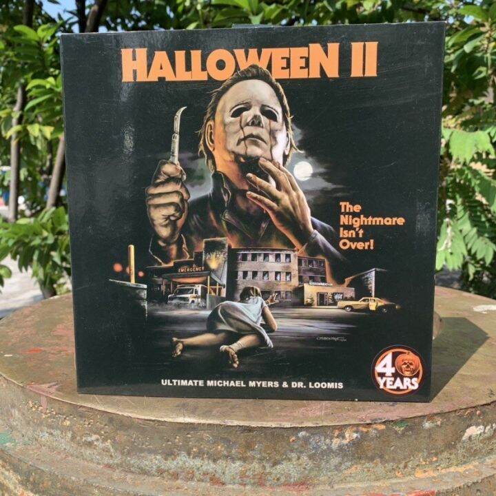 Neca Halloween Michael Myers Dr Loomis Two Pack Lazada Indonesia