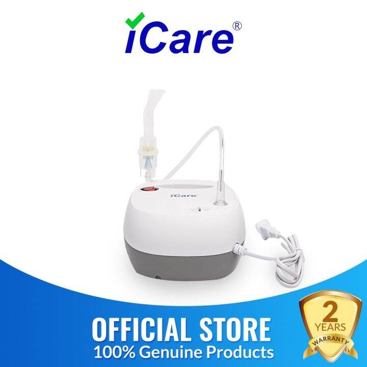 Icaren Ultra Compressor Nebulizer Inhalator Two Mask Kit Lazada Ph