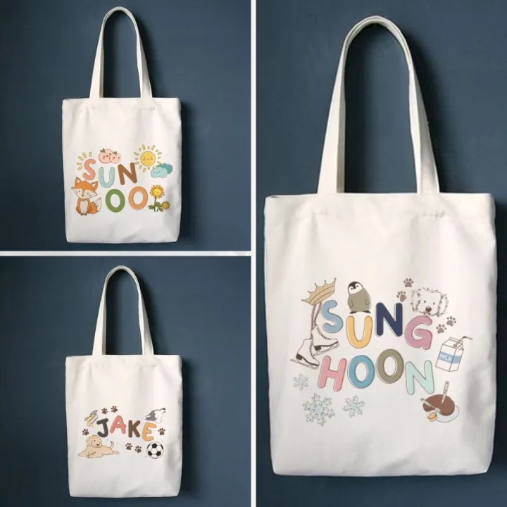 Totebag Enhypen Totebag Kpop Enhypen Totebag Versi Enhypen