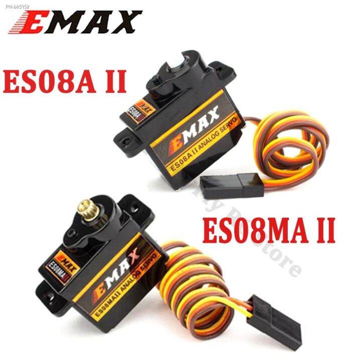 EMAX ES08A II Mini Plastic Gear Analog Servo ES08MAII Mini Metal Gear