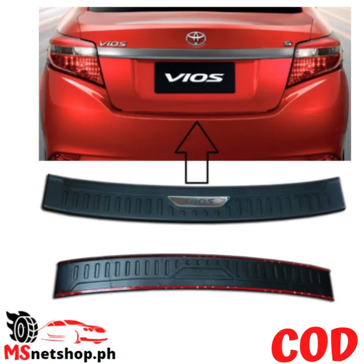 2013 2018 Toyota VIOS Rear Step Sill Bumper Guard Lazada PH