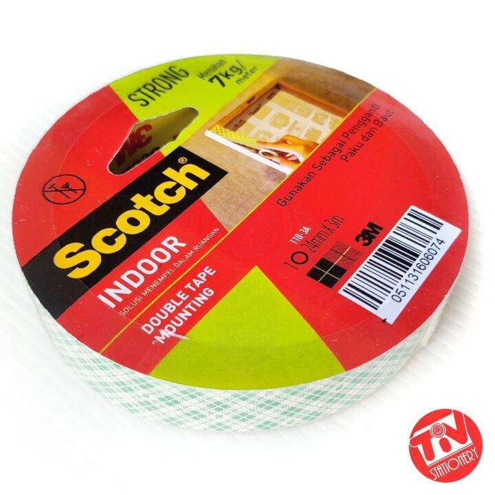 Double Tape M Scotch A Indoor Mounting Tape Mm X M Lazada