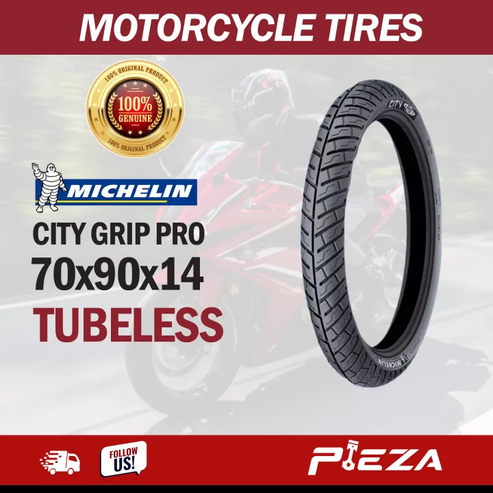 MICHELIN CITY GRIP PRO 70X90X14 TUBELESS TIRE Lazada PH