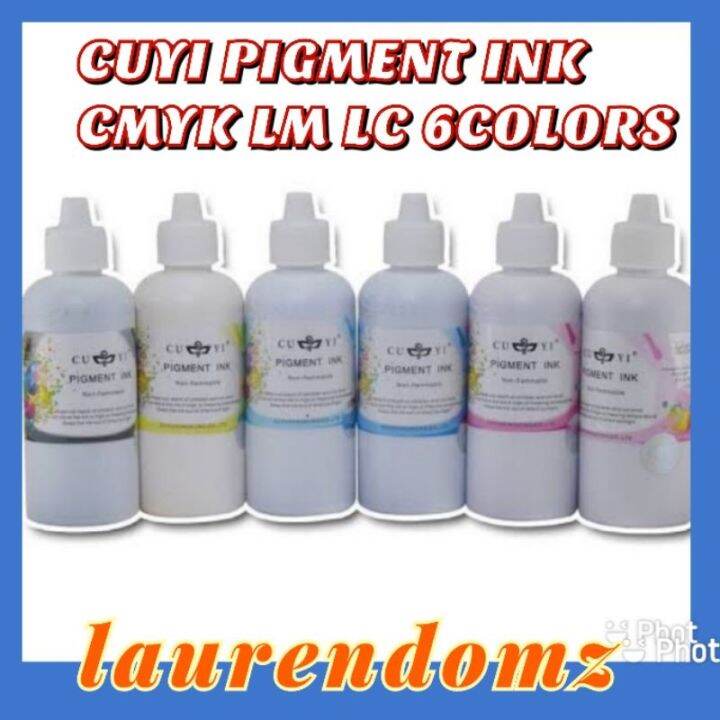 New Cuyi Pigment Ink Ml Colors Cmyk Lm Lc Lazada Ph