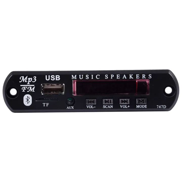 Wireless Bluetooth Remote Mp Wma Decoder Board Audio Module Usb Tf