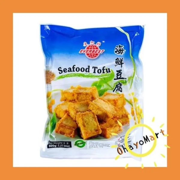 Everbest Seafood Tofu Tahu Hai Sien Tou Fu Vegetarian 500grm Lazada