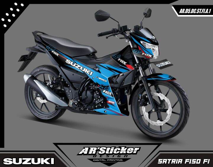 Decal Sticker Motor Satria FI 150 FI Full Body Decal Suzuki Satria FI