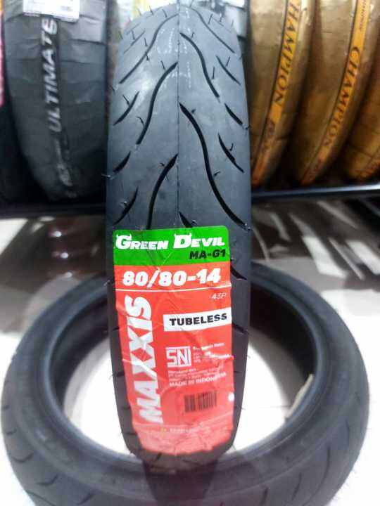 Ban Maxxis Green Devil Tubeless Gratis Pentil Lazada Indonesia