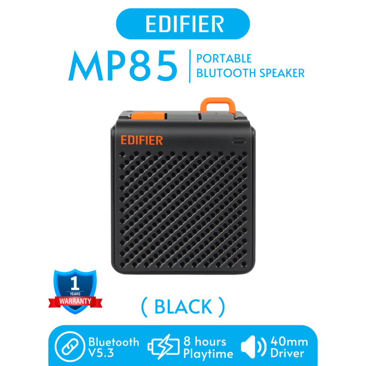 Edifier MP85 Portable Bluetooth Speaker Black Warranty 1 Years