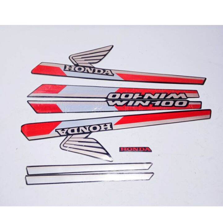 STIKER STRIPING HONDA WIN 100 STIKER MOTOR LIST BODY STANDAR