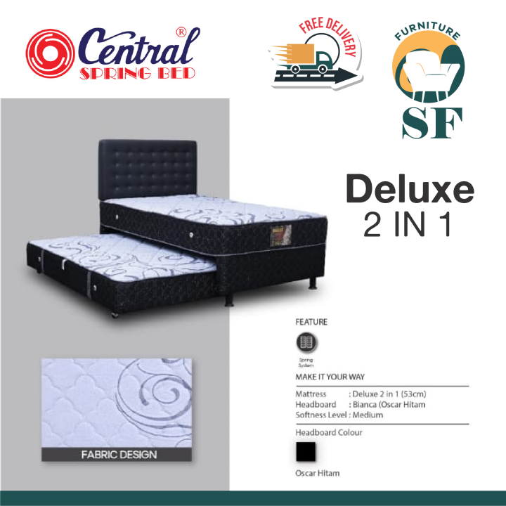 Spring Bed Central Deluxe In Springbed Deluxe Lazada Indonesia