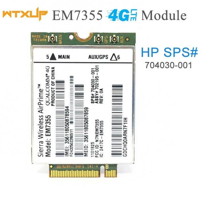 ๑ Gobi5000 Sierra Wireless Airprime EM7355 LTE unlock 4G Module EVDO