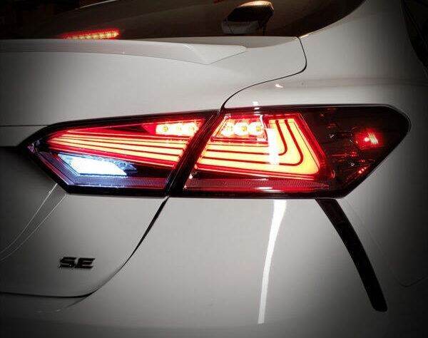 Toyota Camry 2018 2020 Tail Lamp Lexus Design With Sequential Signal