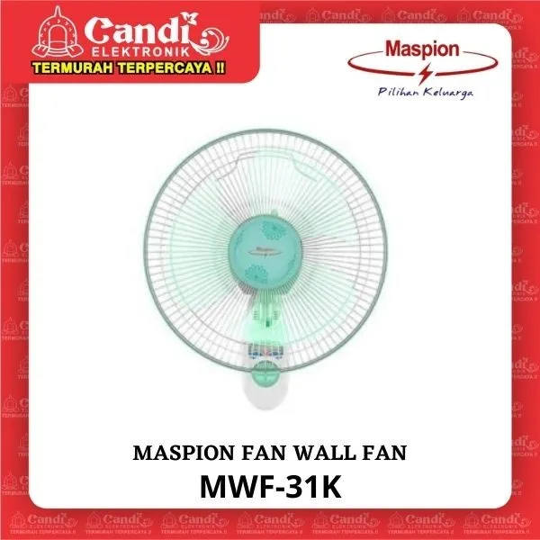 Maspion Mwf K Wall Fan Kipas Angin Dinding Inch Mwf K Lazada