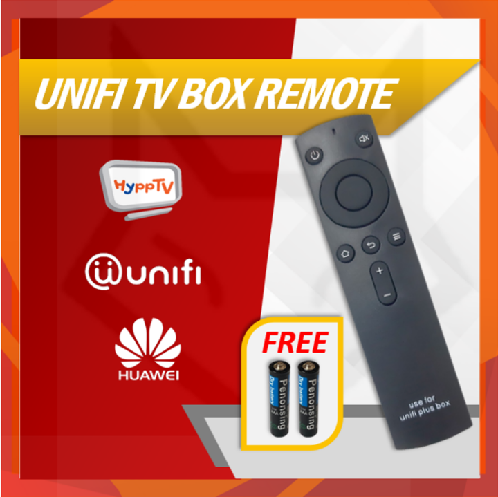 Hitam Alat Kawalan Jauh Televisyen Television Remote Controller Black