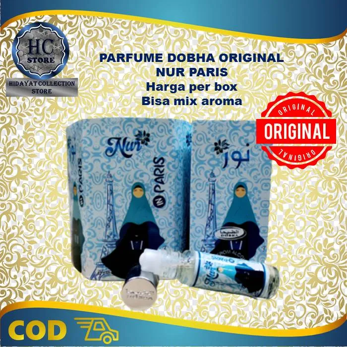 Dobha Parfum Spray Ml Original Aroma Nur Paris Lazada Indonesia