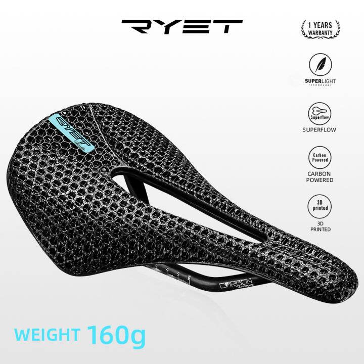 Ryet D Printed Bike Carbon Saddle Mm Mm Super Light Road Mtb