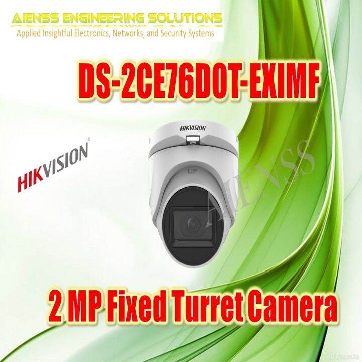 DS 2CE76D0T EXIMF 2 MP Fixed Turret Camera HIKVISION Lazada PH