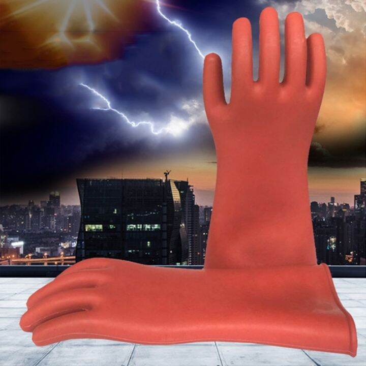 Wall Tool Home Insulation Gloves 12KV High Voltage Electrical Anti